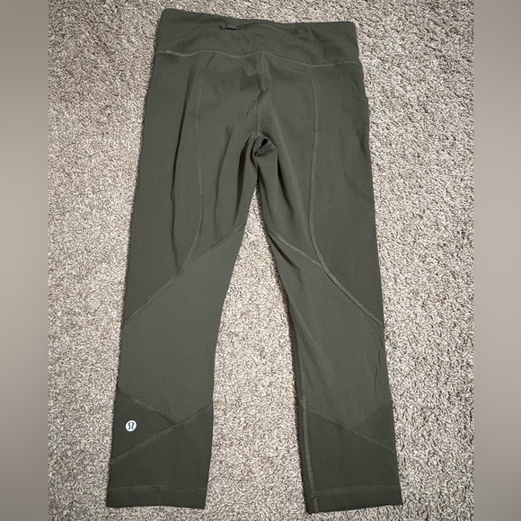 lululemon athletica Olive Green Leggings - Picture 2 of 5